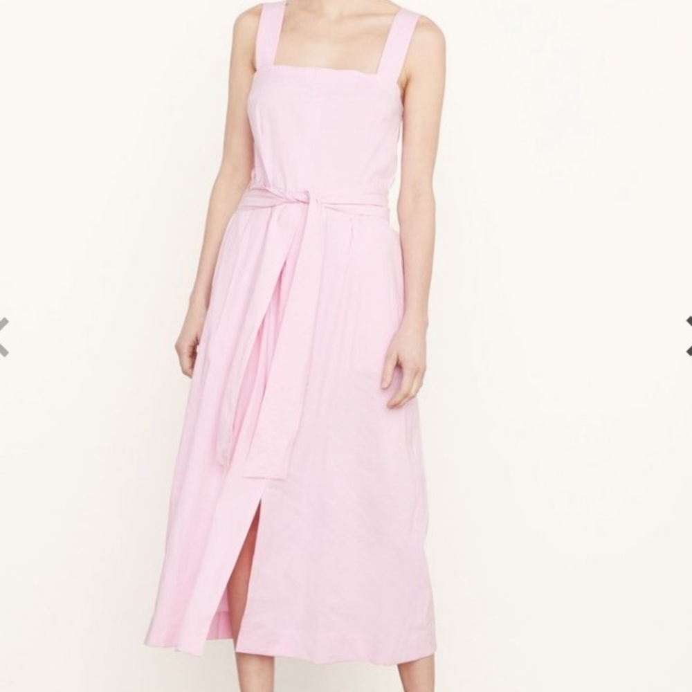 Vince Pink Midi Dress
